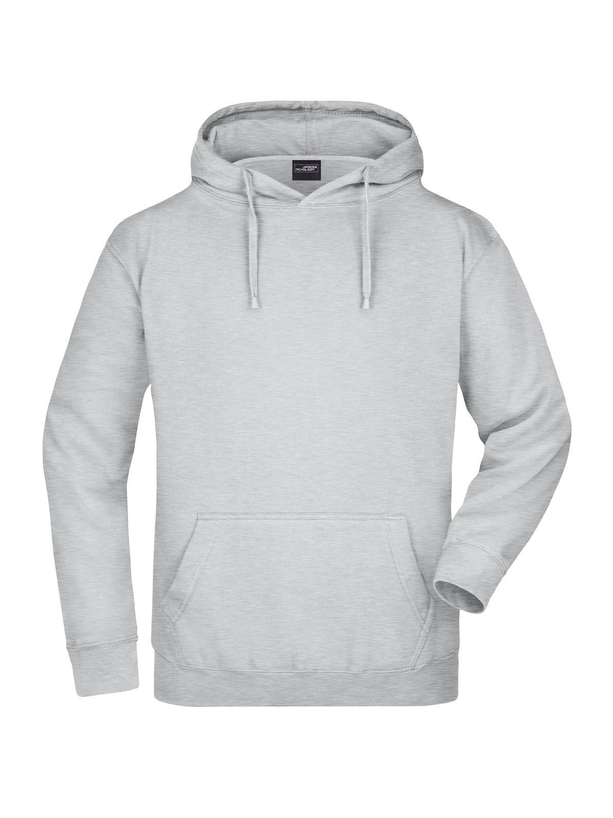 Hooded Sweat Sweatshirt / Hoodie – Daiber – Farbe grey-heather – individuell veredelbar