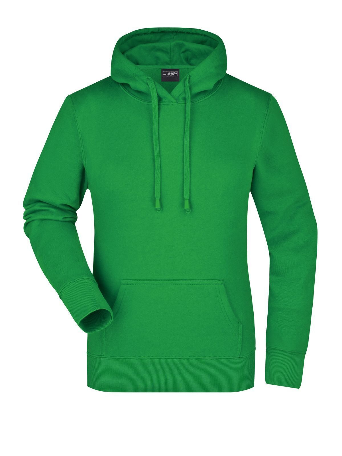Ladies' Hooded Sweat Damen Sweatshirt / Hoodie – Daiber – Farbe fern-green – individuell veredelbar