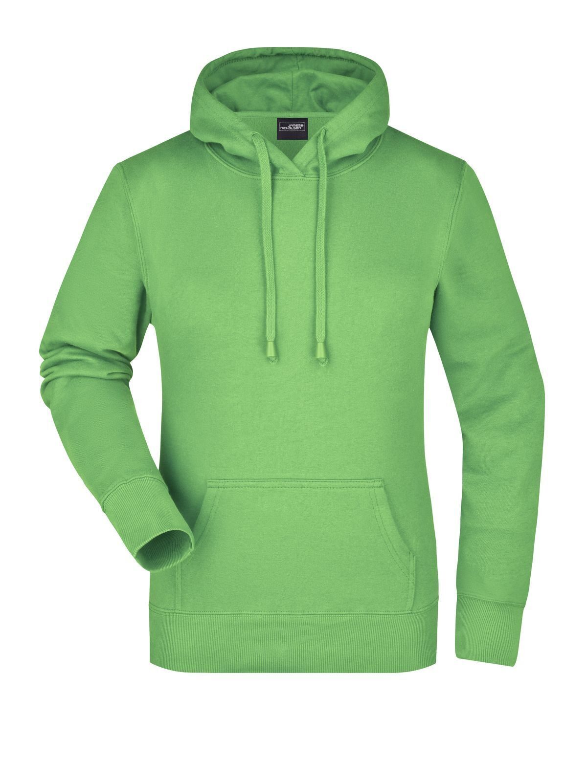 Ladies' Hooded Sweat Damen Sweatshirt / Hoodie – Daiber – Farbe lime-green – individuell veredelbar