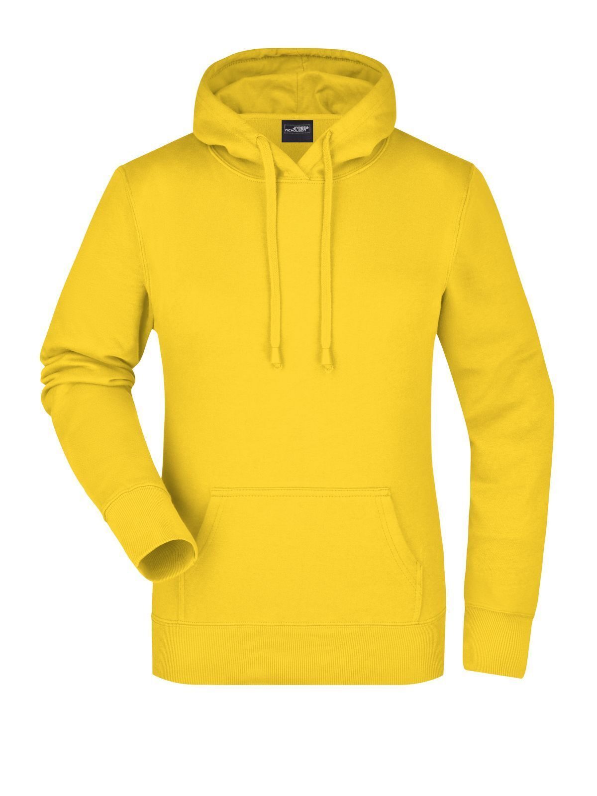 Ladies' Hooded Sweat Damen Sweatshirt / Hoodie – Daiber – Farbe sun-yellow – individuell veredelbar