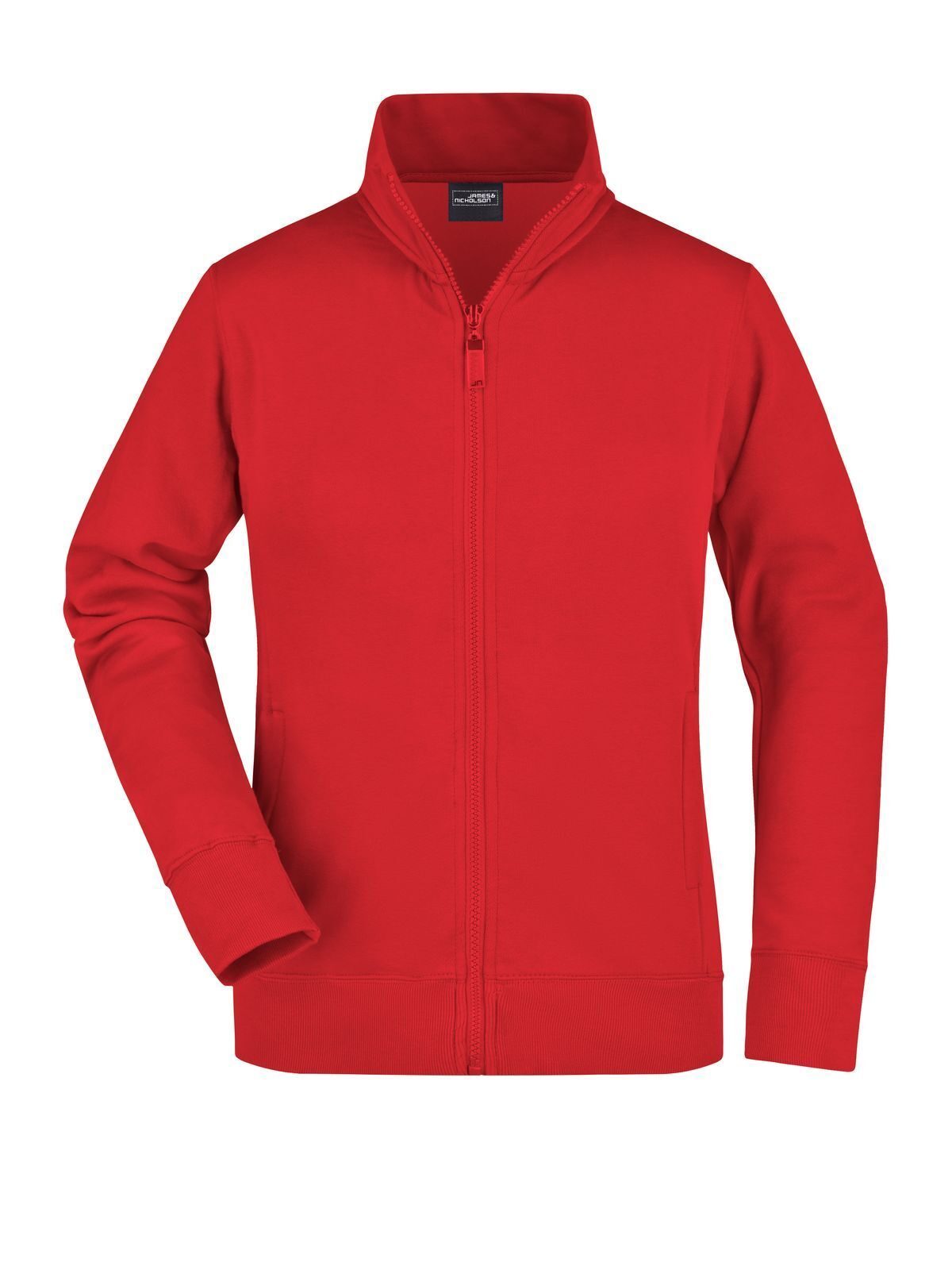 Ladies' Jacket Damen Sweatshirt / Hoodie – Daiber – Farbe Rot – individuell veredelbar