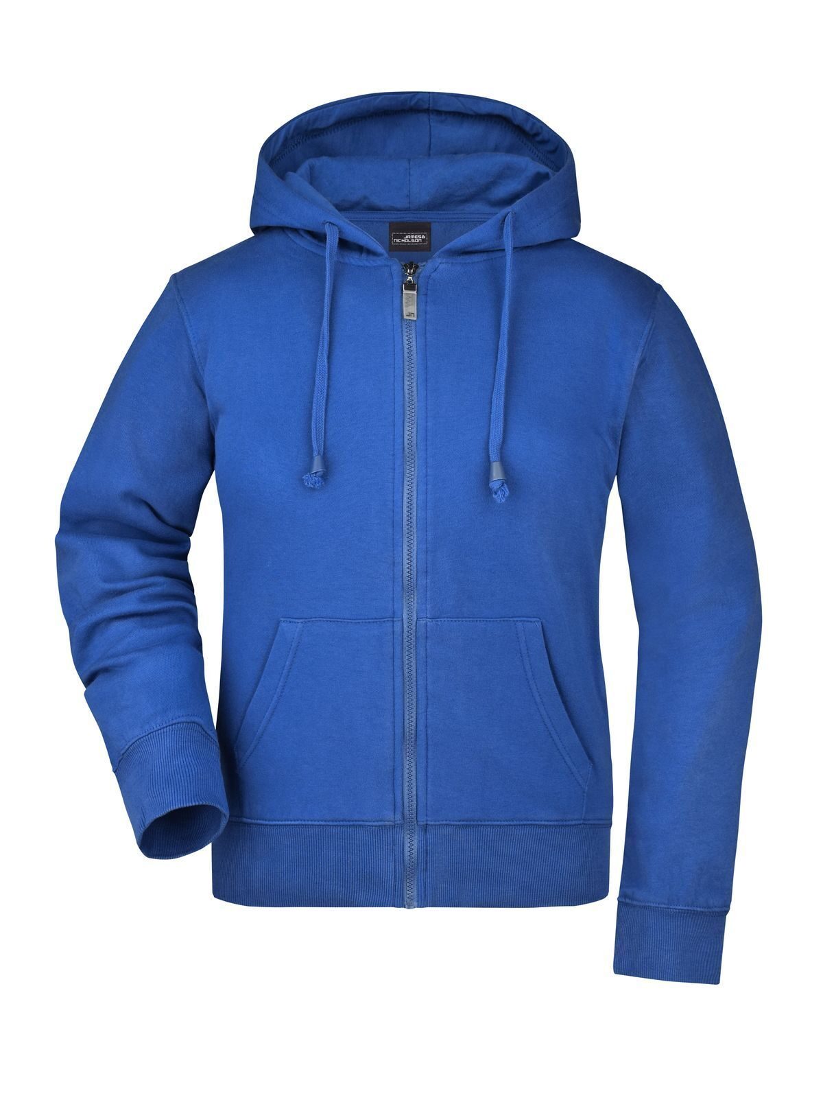 Ladies' Hooded Jacket Damen Sweatshirt / Hoodie – Daiber – Farbe Royalblau – individuell veredelbar