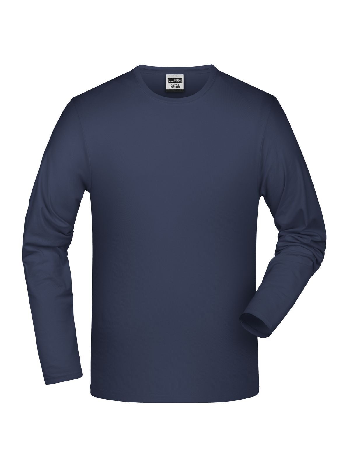Elastic-T Long-Sleeved T-Shirt – Daiber – Farbe Navy – individuell veredelbar