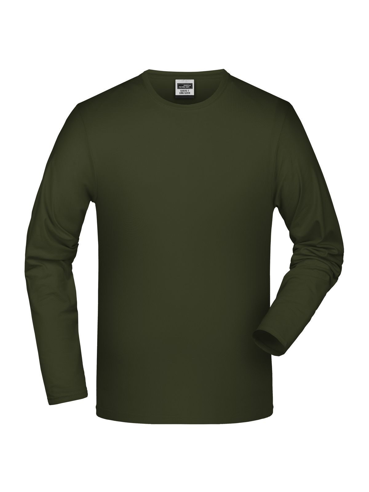 Elastic-T Long-Sleeved T-Shirt – Daiber – Farbe Olive – individuell veredelbar