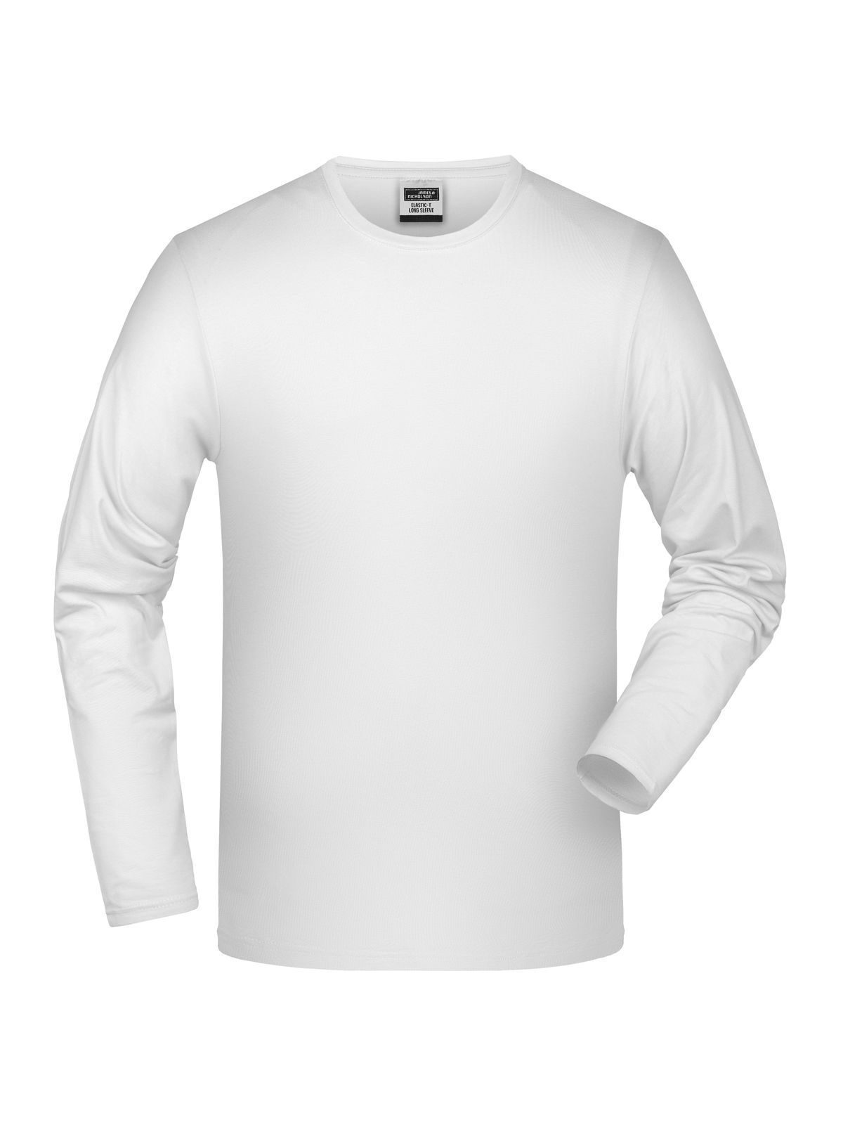 Elastic-T Long-Sleeved T-Shirt – Daiber – Farbe Weiß – individuell veredelbar