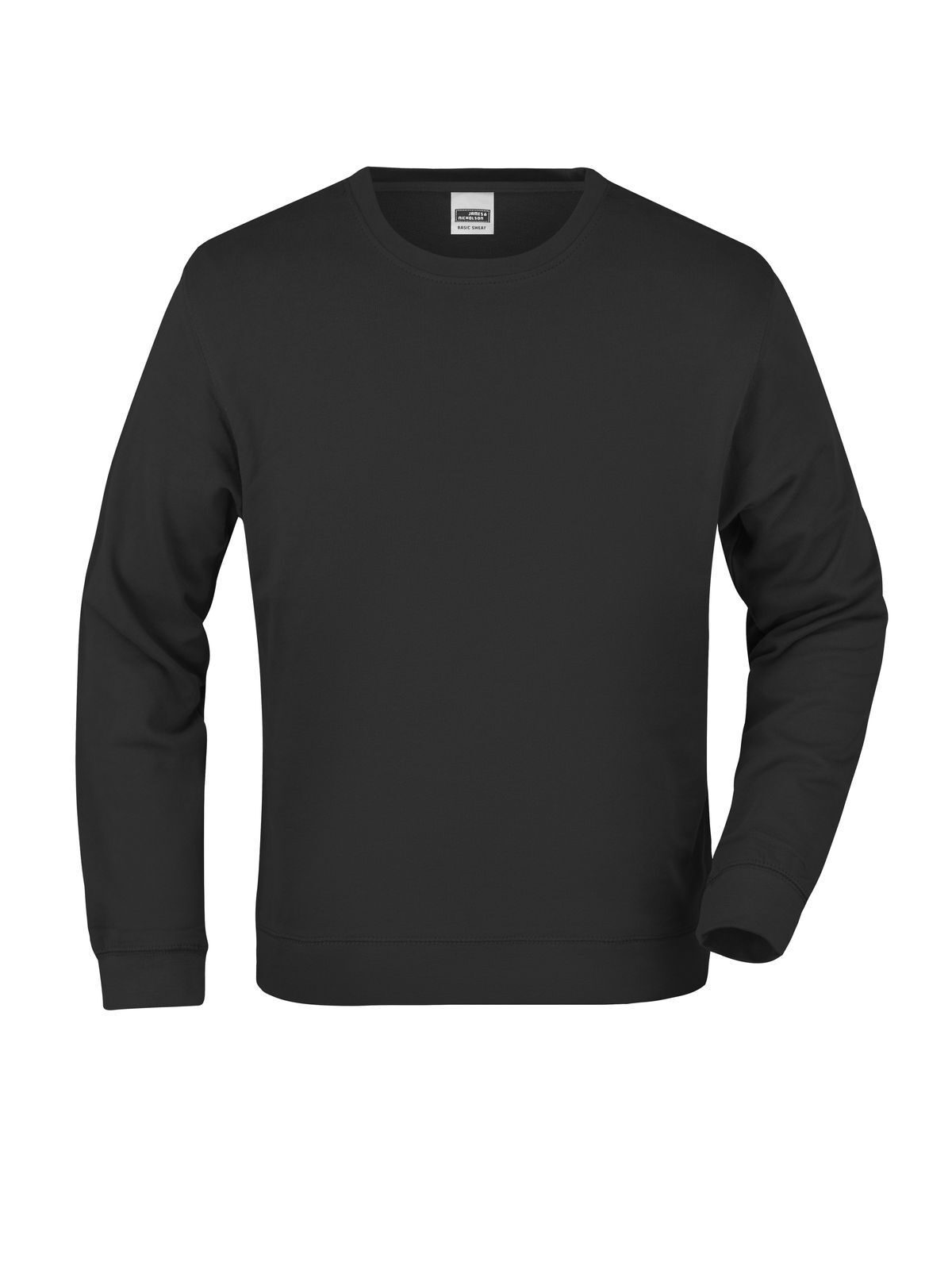 Basic Sweat Sweatshirt / Hoodie – Daiber – Farbe Schwarz – individuell veredelbar