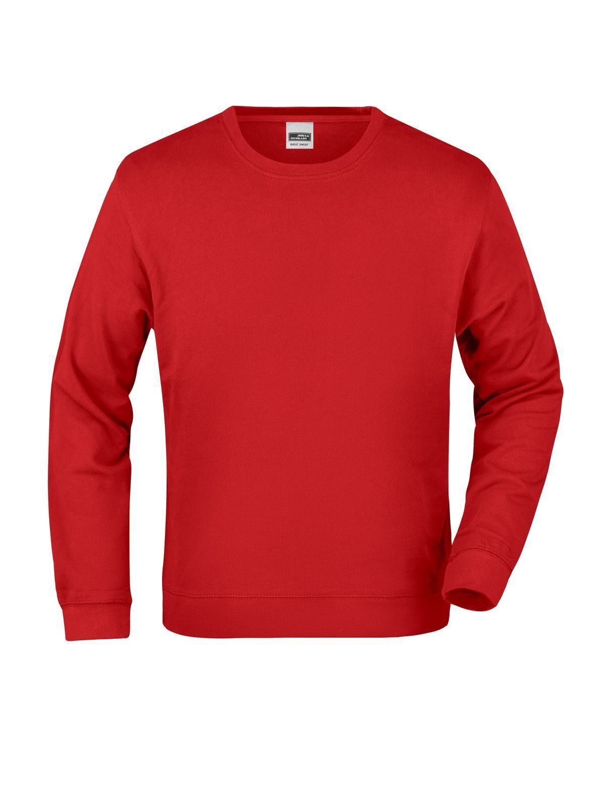 Basic Sweat Sweatshirt / Hoodie – Daiber – Farbe Rot – individuell veredelbar