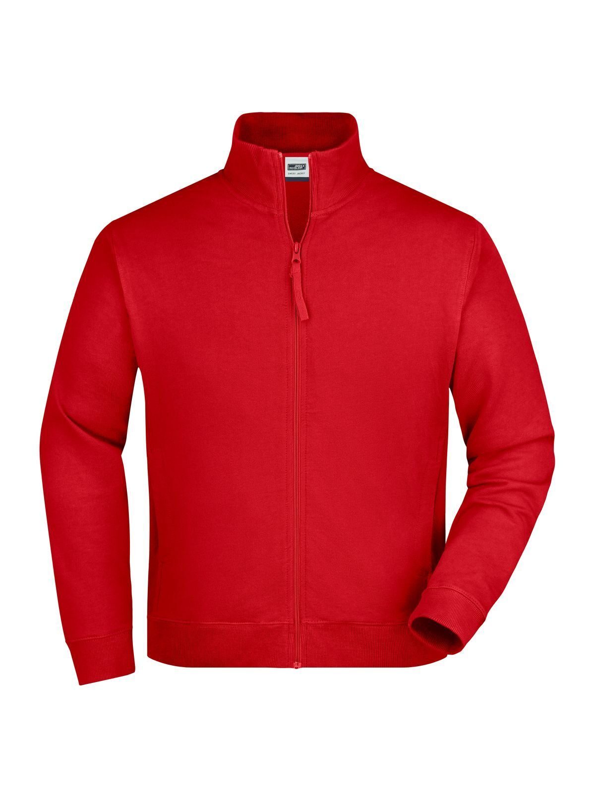 Sweat Jacket Sweatshirt / Hoodie – Daiber – Farbe Rot – individuell veredelbar