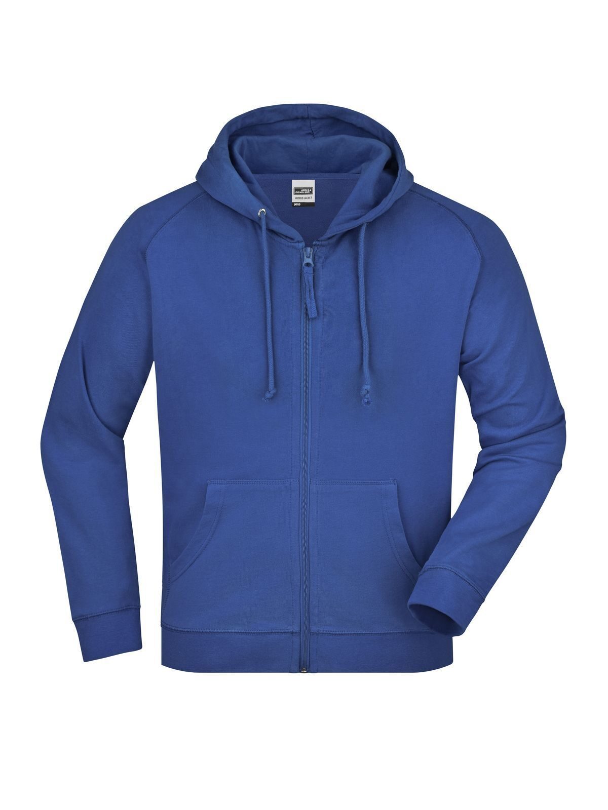 Hooded Jacket Sweatshirt / Hoodie – Daiber – Farbe Royalblau – individuell veredelbar