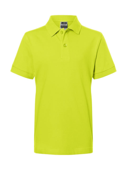Classic Polo Junior Kinder Poloshirt – Daiber – Farbe acid-yellow – individuell veredelbar