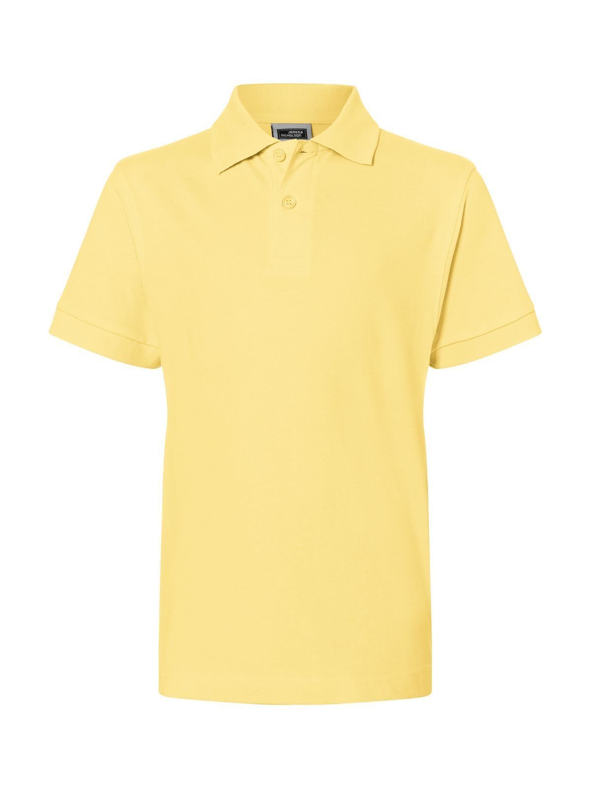 Classic Polo Junior Kinder Poloshirt – Daiber – Farbe light-yellow – individuell veredelbar
