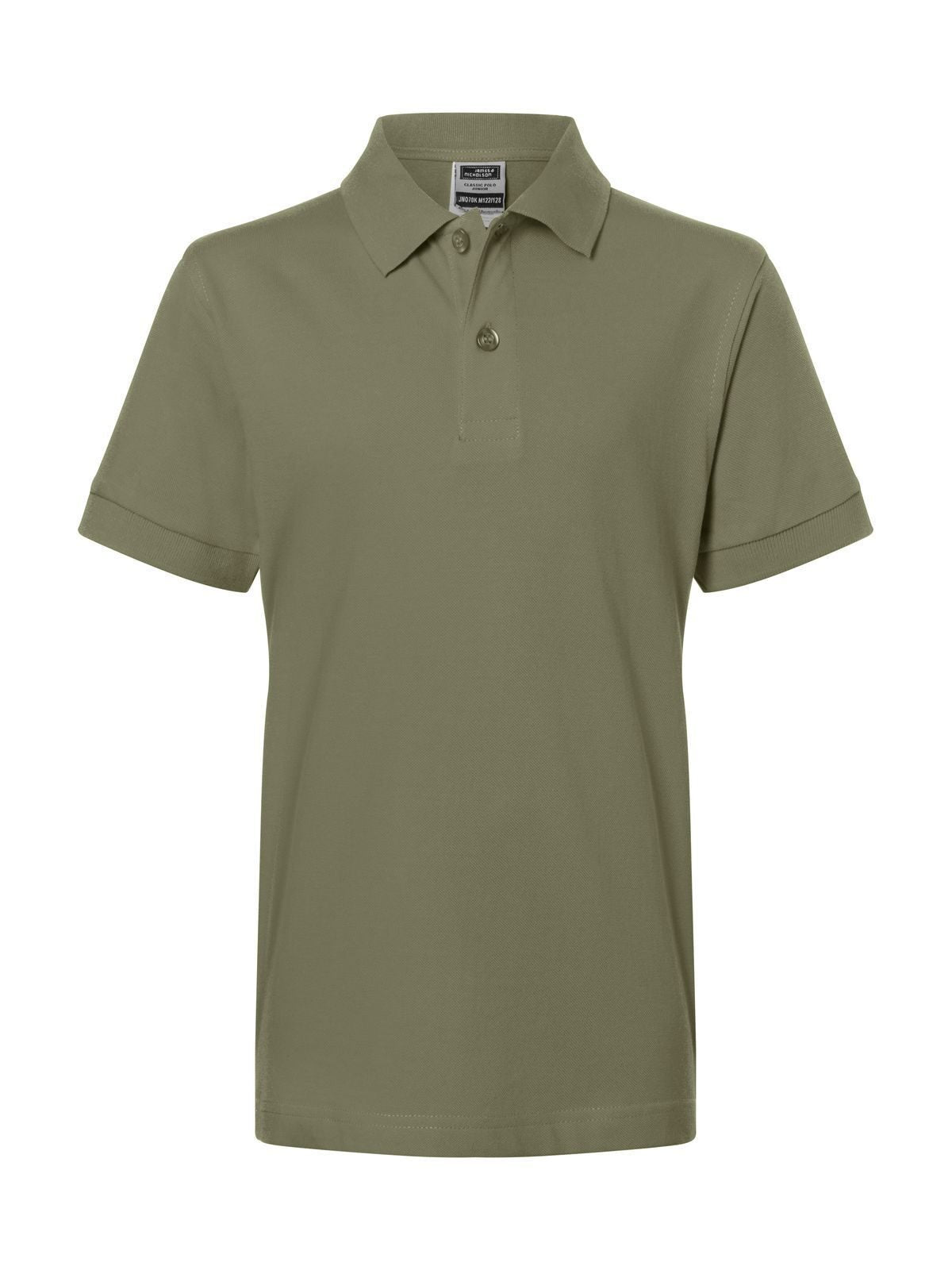 Classic Polo Junior Kinder Poloshirt – Daiber – Farbe Olive – individuell veredelbar