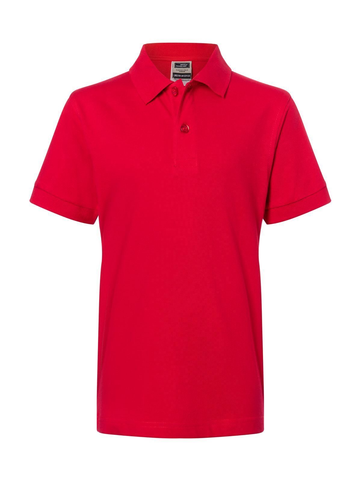 Classic Polo Junior Kinder Poloshirt – Daiber – Farbe Rot – individuell veredelbar