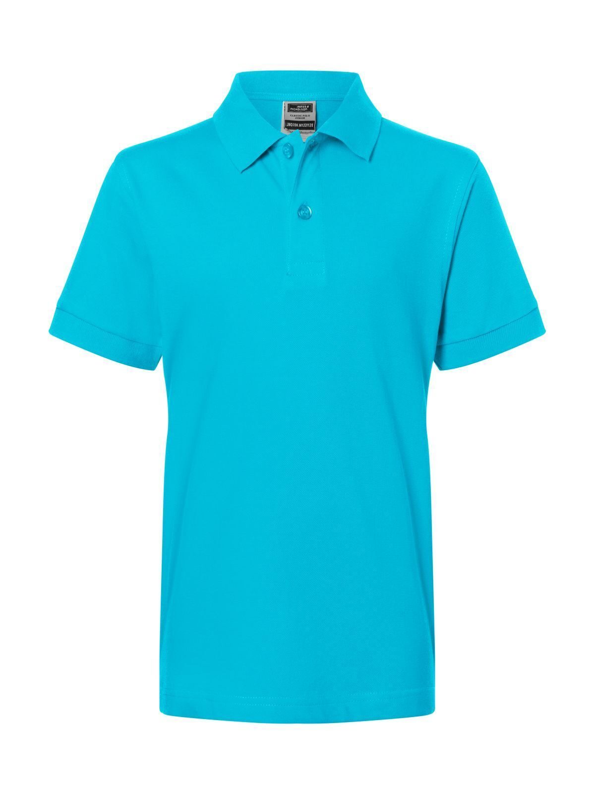 Classic Polo Junior Kinder Poloshirt – Daiber – Farbe Türkis – individuell veredelbar