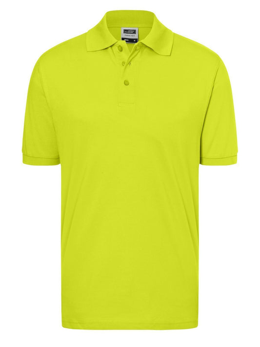 Polo Classic in cotone Poloshirt – Daiber – Farbe acid-yellow – individuell veredelbar