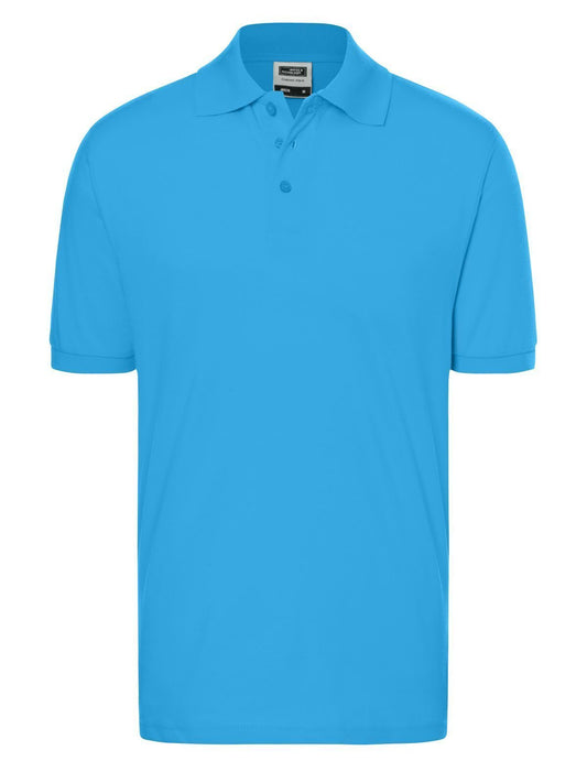 Polo Classic in cotone Poloshirt – Daiber – Farbe Aqua – individuell veredelbar