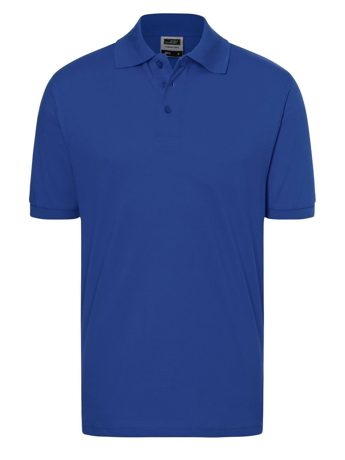 Polo Classic in cotone Poloshirt – Daiber – Farbe dark royal – individuell veredelbar