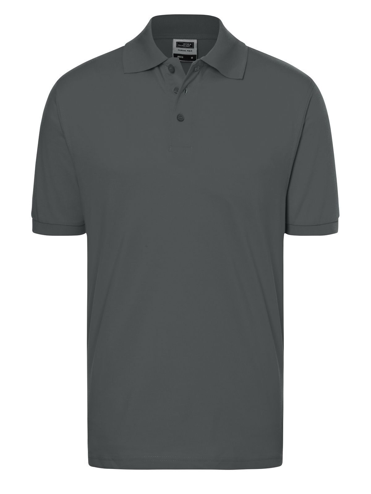 Polo Classic in cotone Poloshirt – Daiber – Farbe graphite – individuell veredelbar