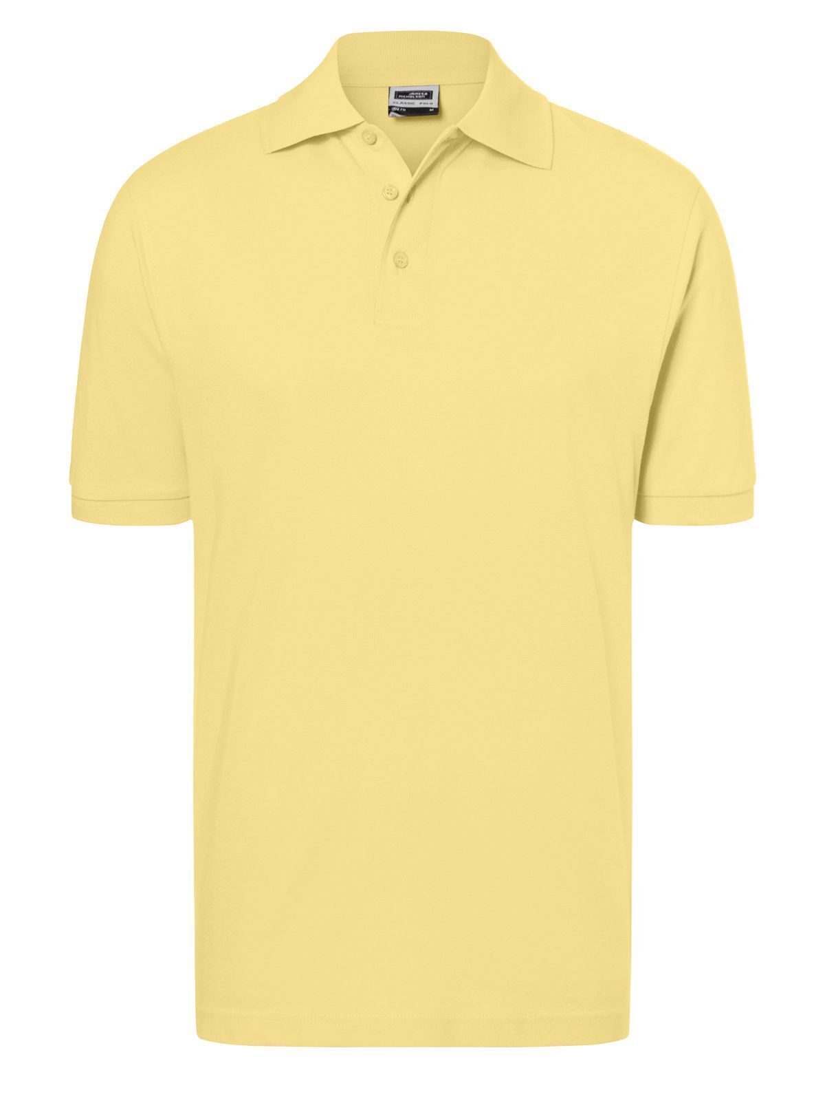 Polo Classic in cotone Poloshirt – Daiber – Farbe light-yellow – individuell veredelbar