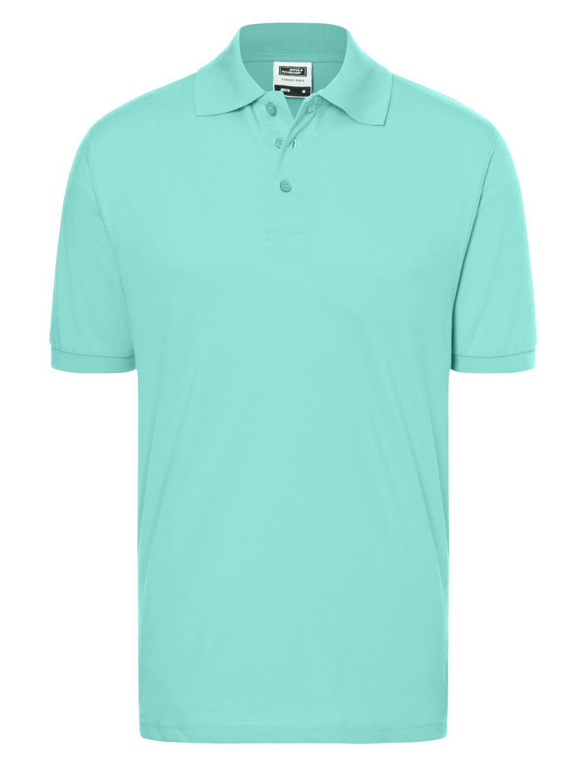 Polo Classic in cotone Poloshirt – Daiber – Farbe Mint – individuell veredelbar