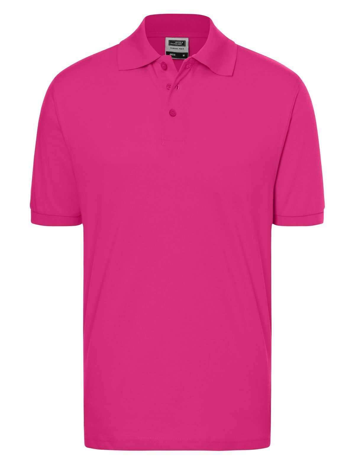 Polo Classic in cotone Poloshirt – Daiber – Farbe Pink – individuell veredelbar