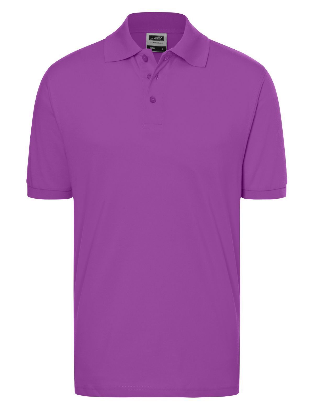 Polo Classic in cotone Poloshirt – Daiber – Farbe Lila – individuell veredelbar