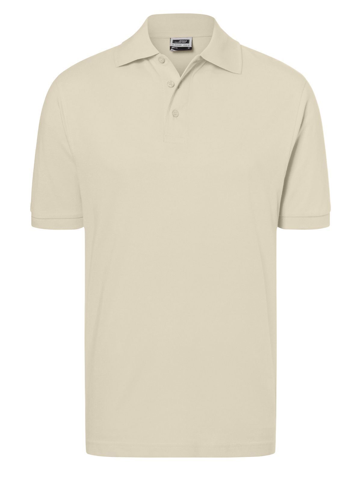Polo Classic in cotone Poloshirt – Daiber – Farbe Stein – individuell veredelbar