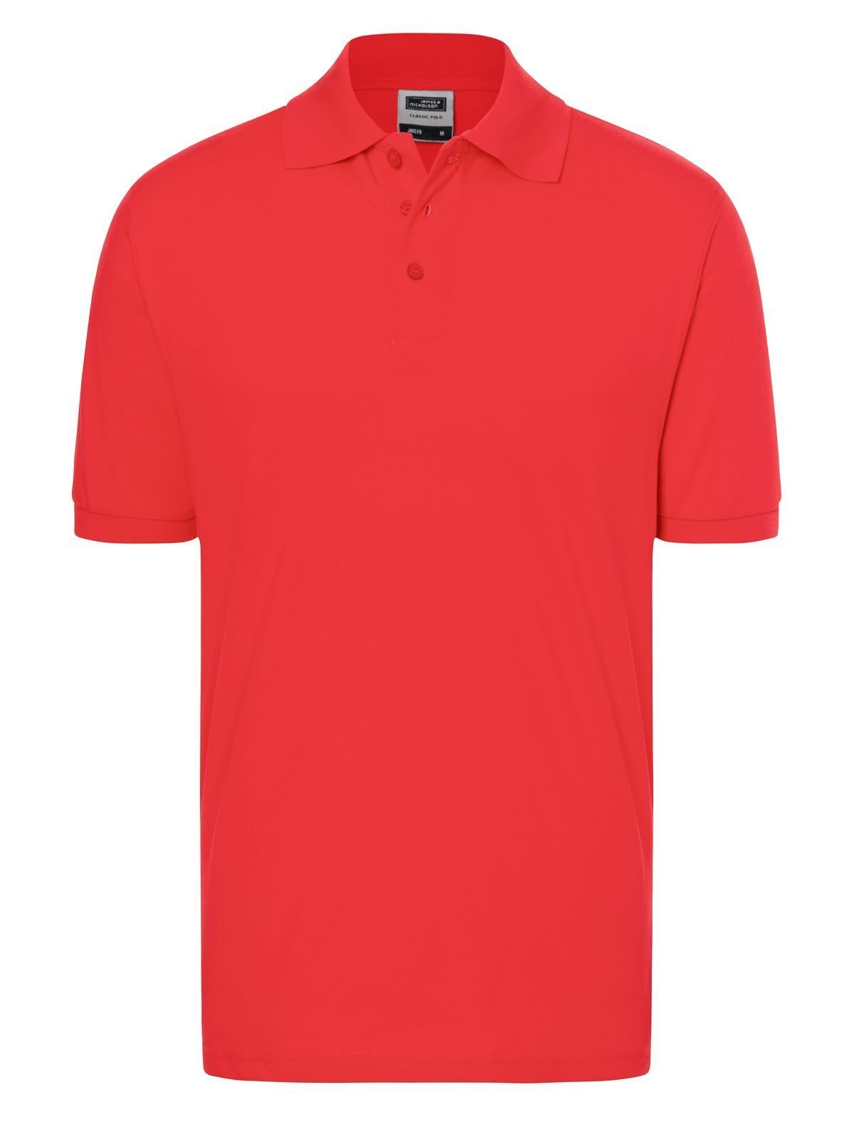 Polo Classic in cotone Poloshirt – Daiber – Farbe tomato – individuell veredelbar