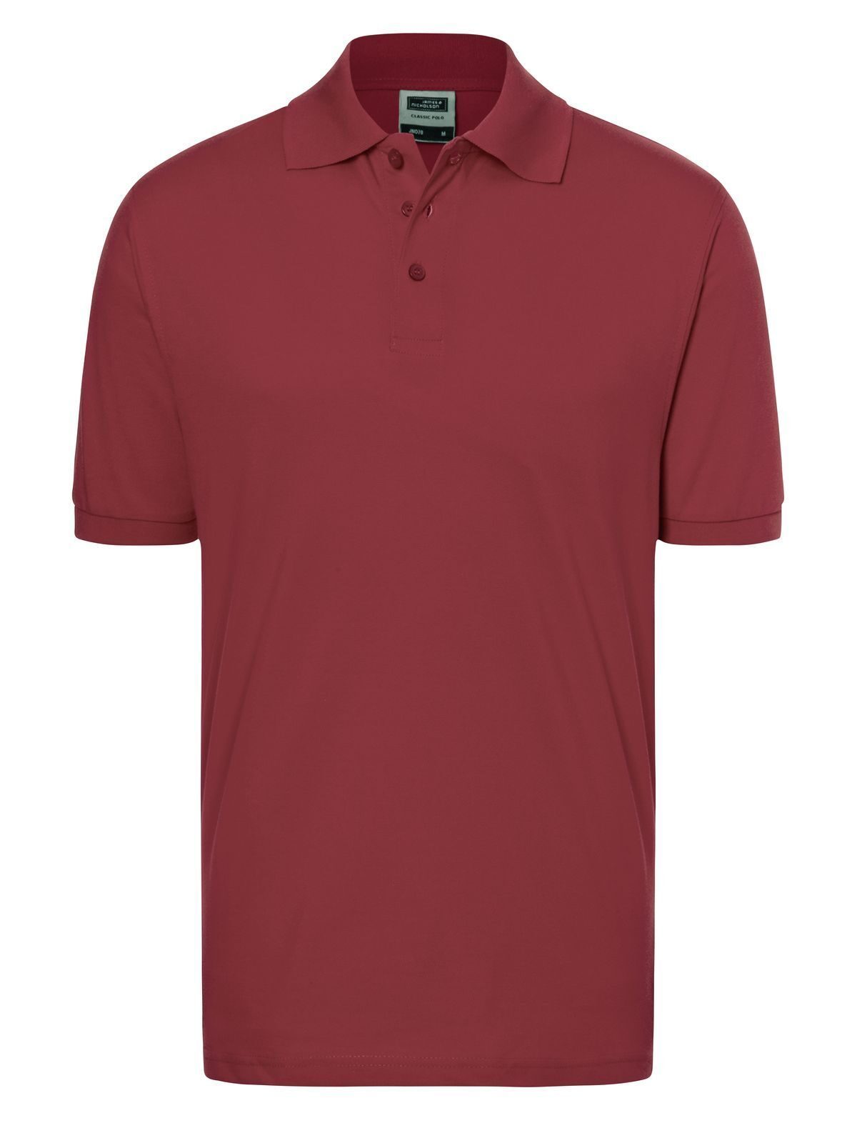 Polo Classic in cotone Poloshirt – Daiber – Farbe Bordeaux – individuell veredelbar