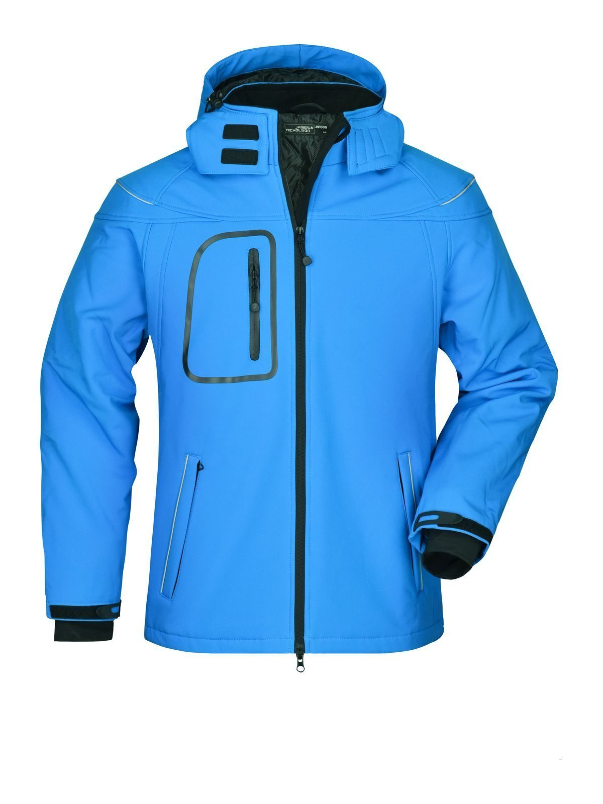Winter Softshell Jacket Herren – Daiber – Farbe Aqua – individuell veredelbar
