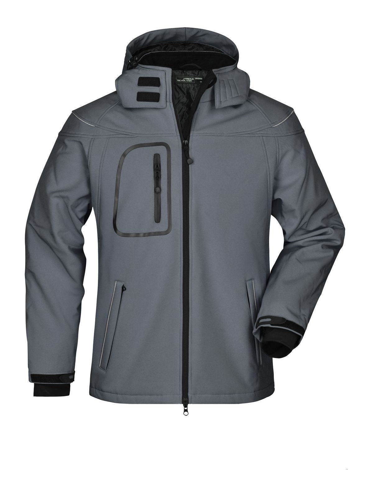 Winter Softshell Jacket Herren – Daiber – Farbe carbon – individuell veredelbar