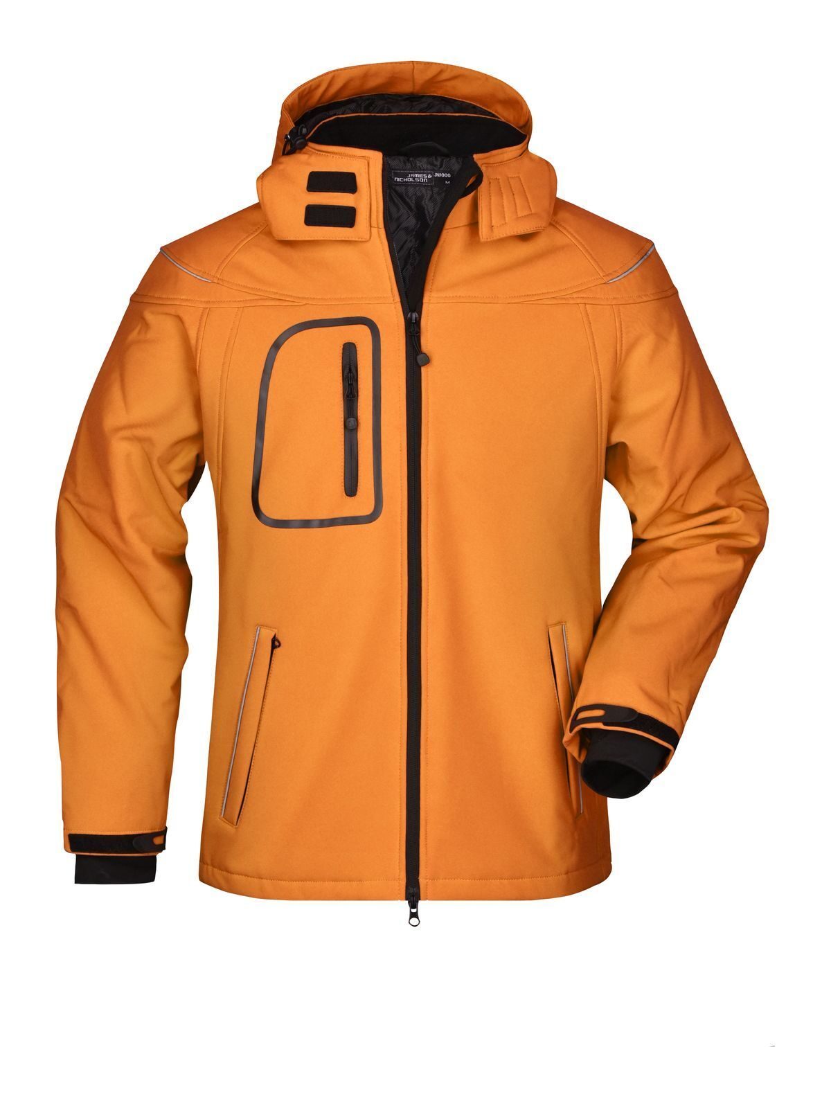 Winter Softshell Jacket Herren – Daiber – Farbe Orange – individuell veredelbar