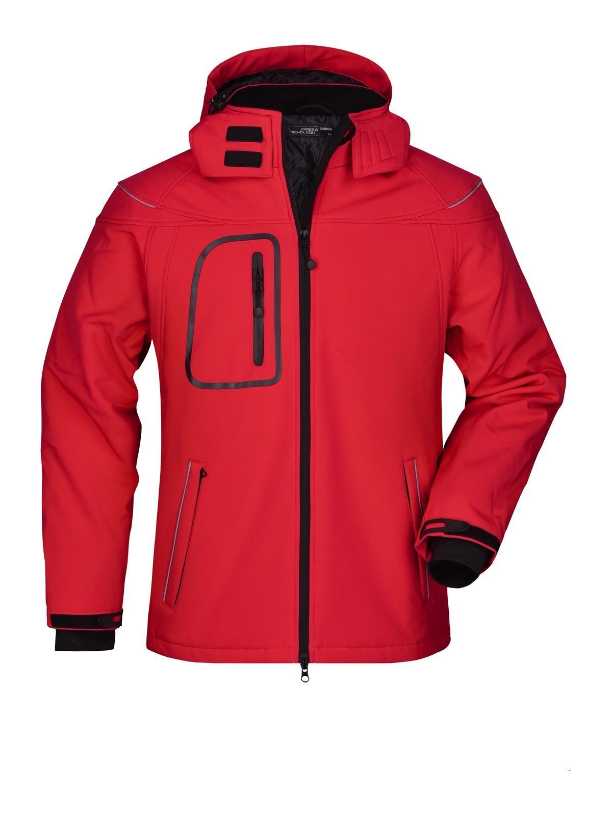 Winter Softshell Jacket Herren – Daiber – Farbe Rot – individuell veredelbar