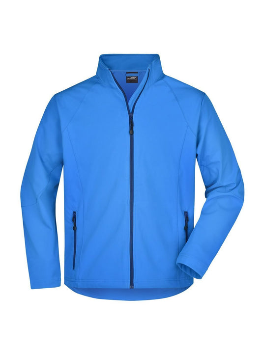 Softshell Jacket Herren – Daiber – Farbe azur – individuell veredelbar