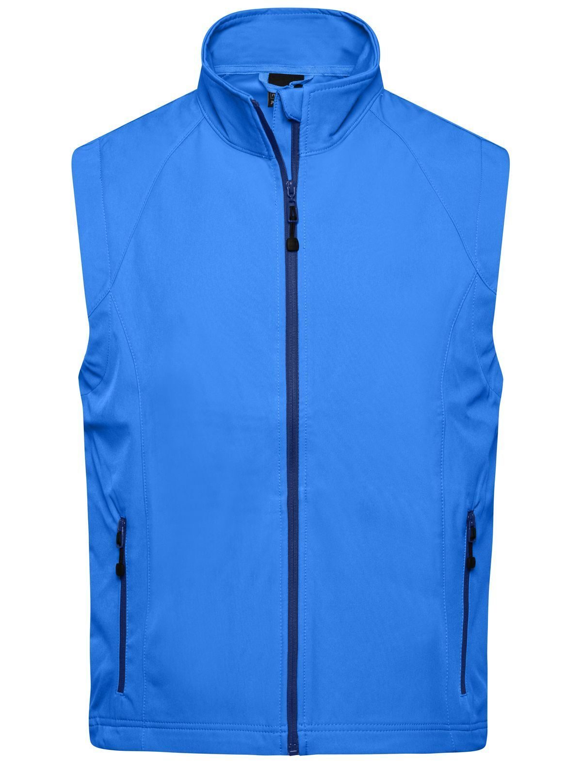 Softshell Vest Herren – Daiber – Farbe azur – individuell veredelbar