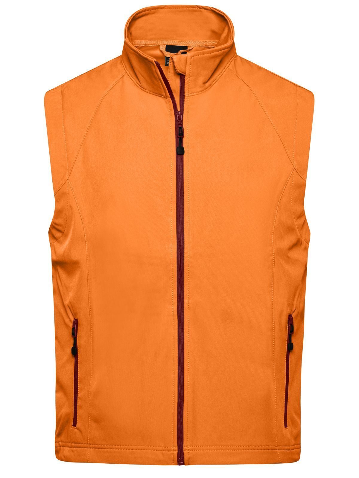 Softshell Vest Herren – Daiber – Farbe Orange – individuell veredelbar