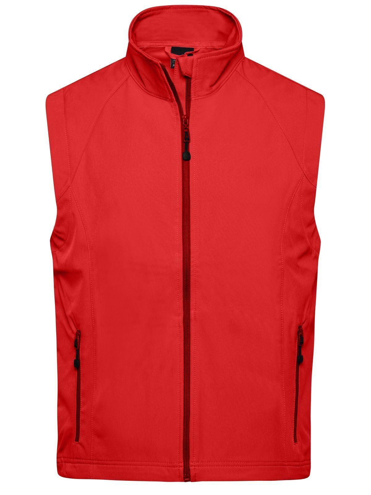 Softshell Vest Herren – Daiber – Farbe Rot – individuell veredelbar