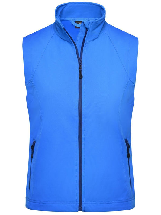 Ladies' Softshell Vest Damen – Daiber – Farbe azur – individuell veredelbar