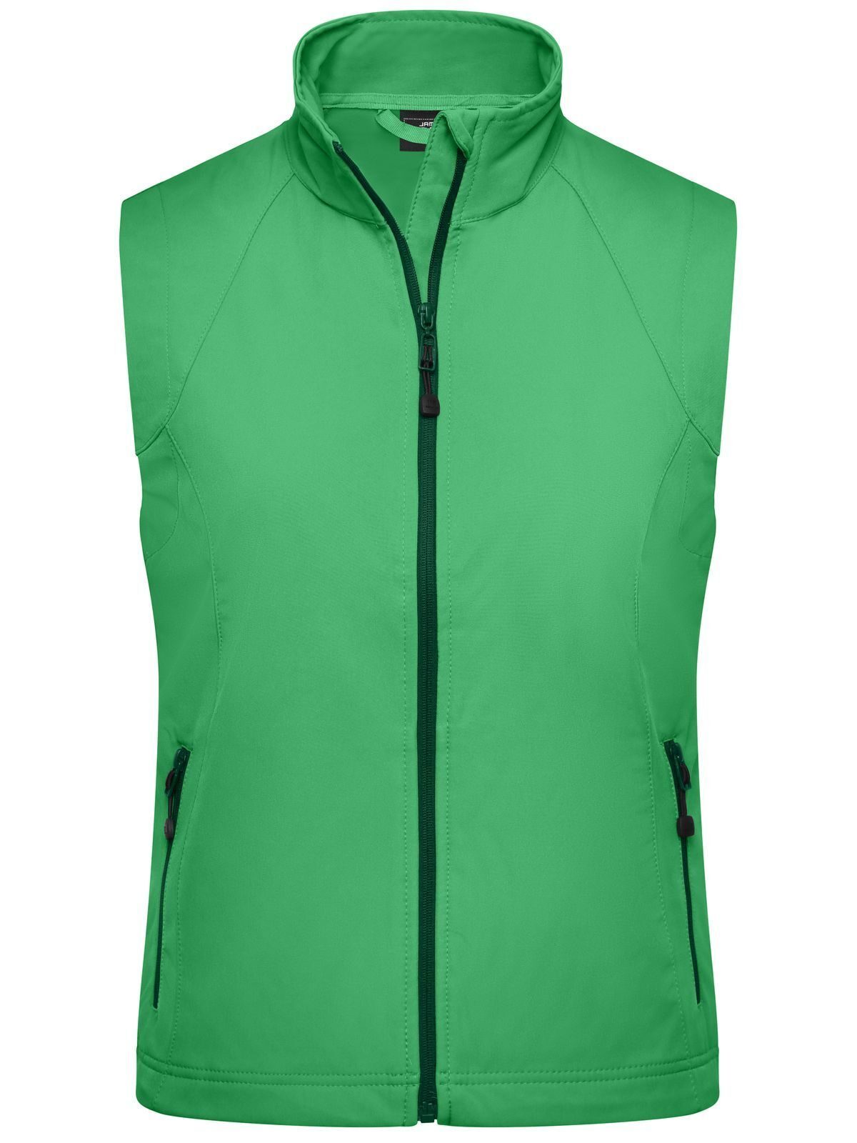 Ladies' Softshell Vest Damen – Daiber – Farbe Grün – individuell veredelbar