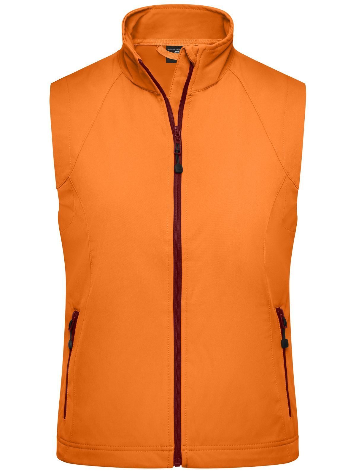 Ladies' Softshell Vest Damen – Daiber – Farbe Orange – individuell veredelbar
