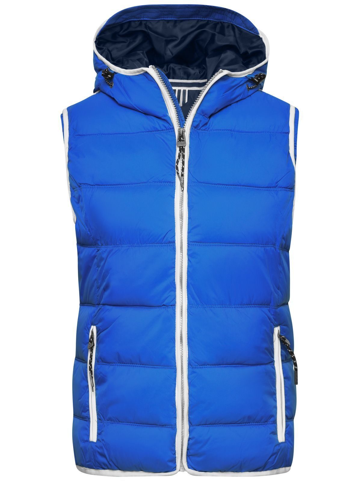 Ladies' Maritime Vest Damen Jacke – Daiber – Farbe nautic-blue/white – individuell veredelbar