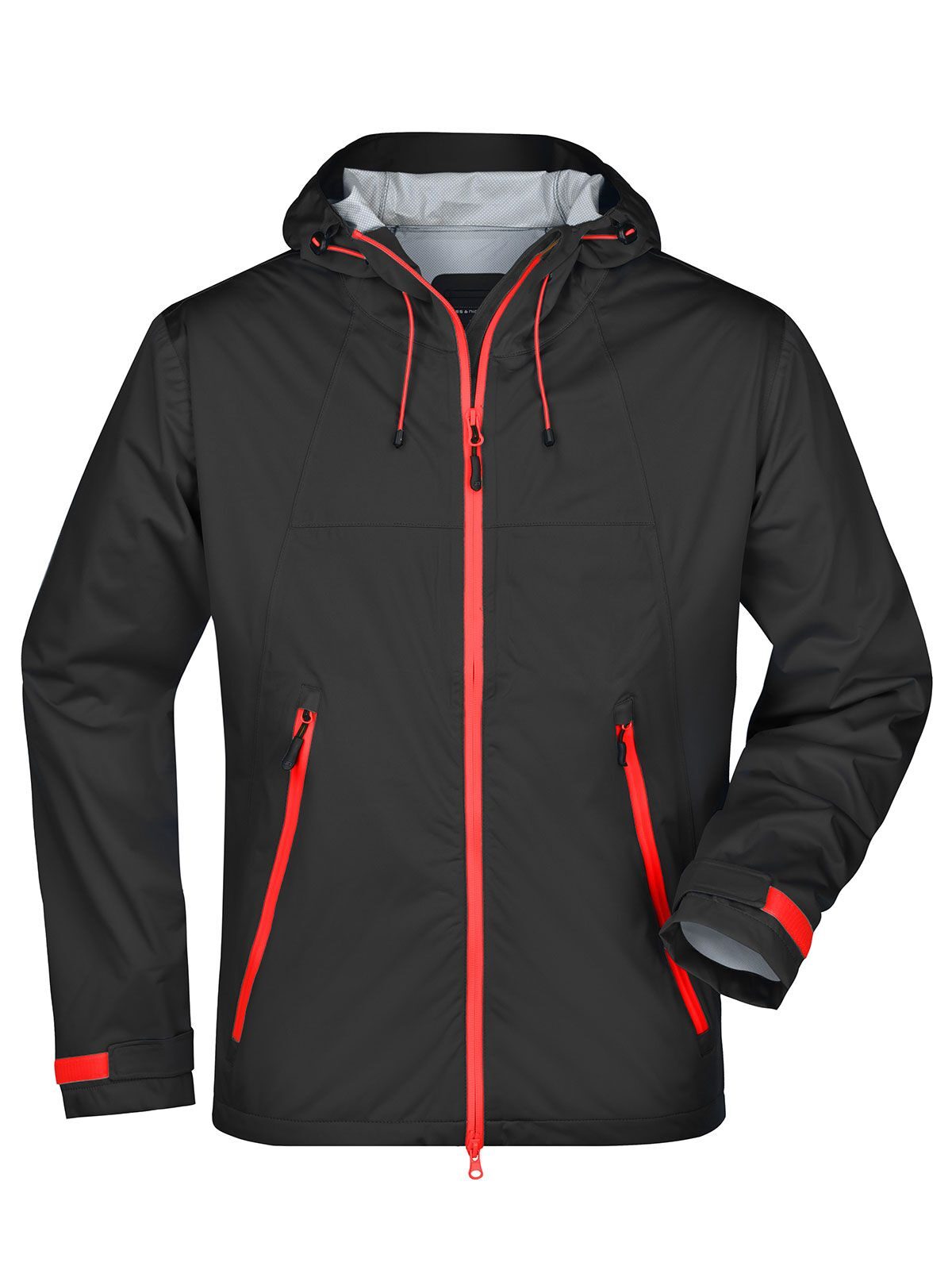 Outdoor Jacket Herren Softshell – Daiber – Farbe black/red – individuell veredelbar