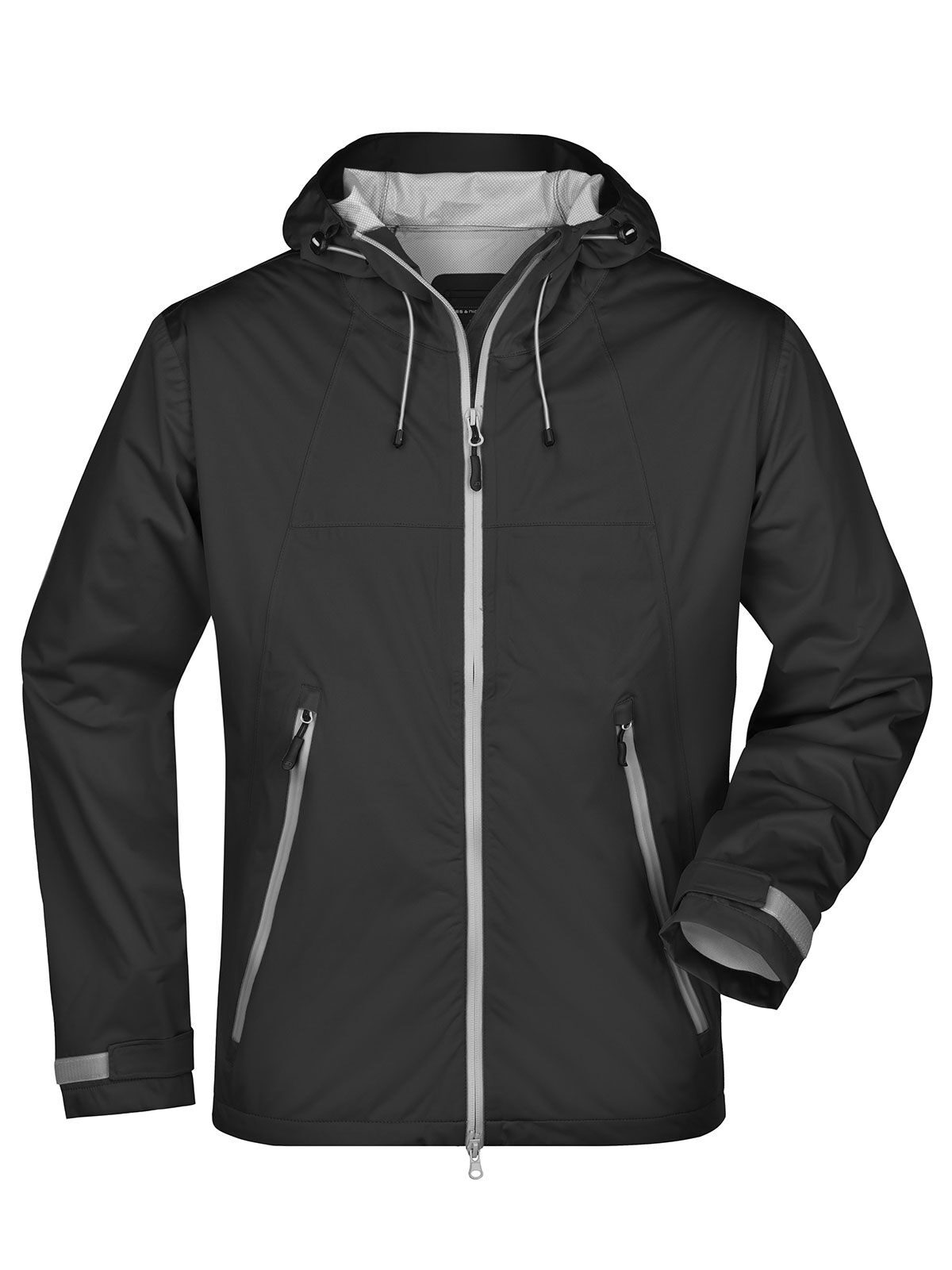 Outdoor Jacket Herren Softshell – Daiber – Farbe black/silver – individuell veredelbar