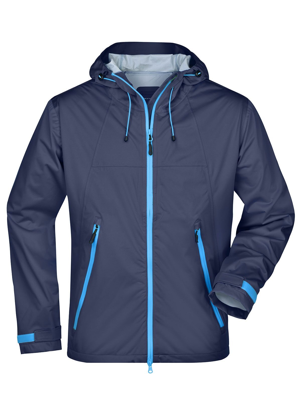 Outdoor Jacket Herren Softshell – Daiber – Farbe navy/cobalt – individuell veredelbar