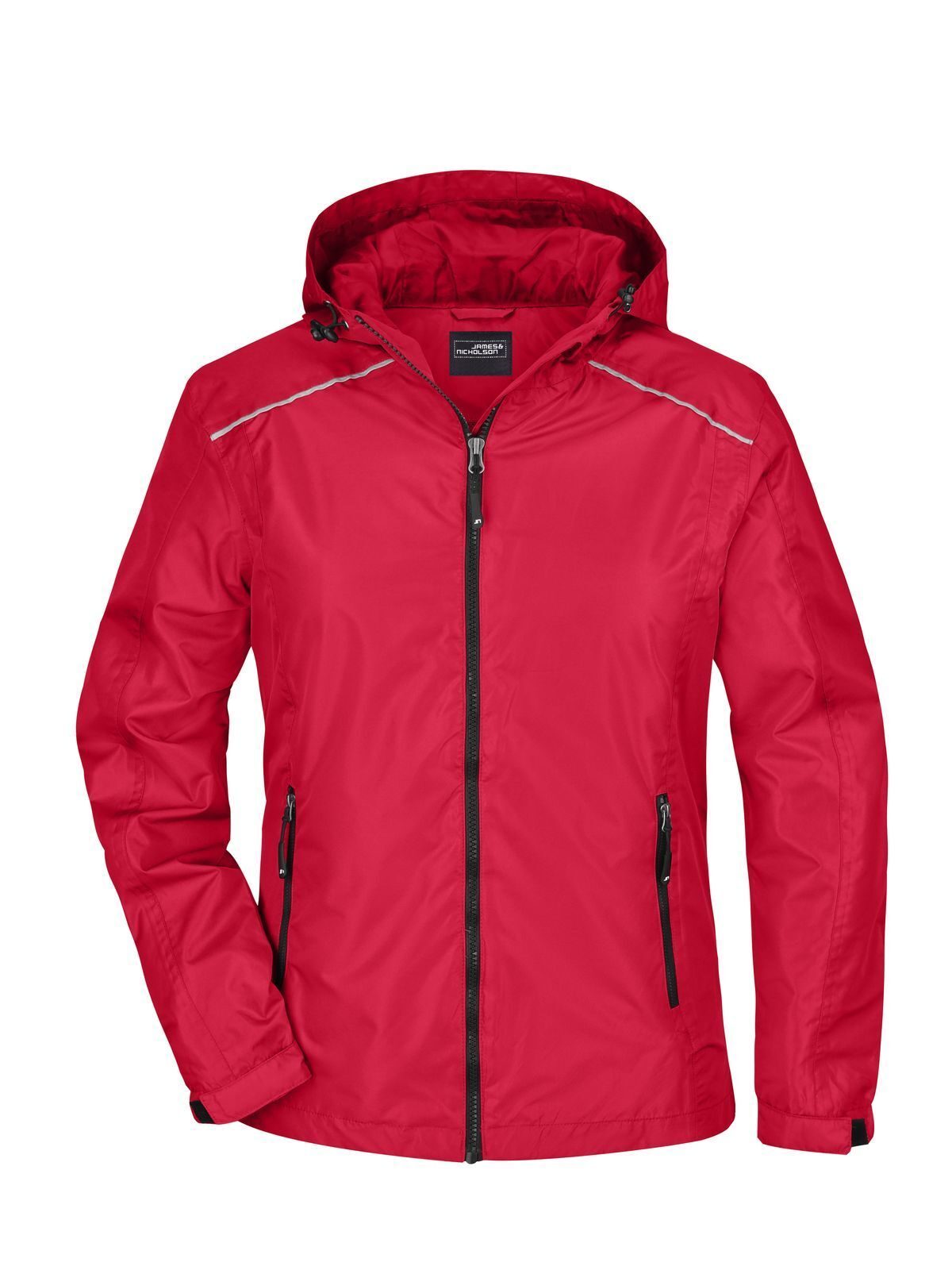 Ladies' Rain Jacket Damen – Daiber – Farbe red/black – individuell veredelbar