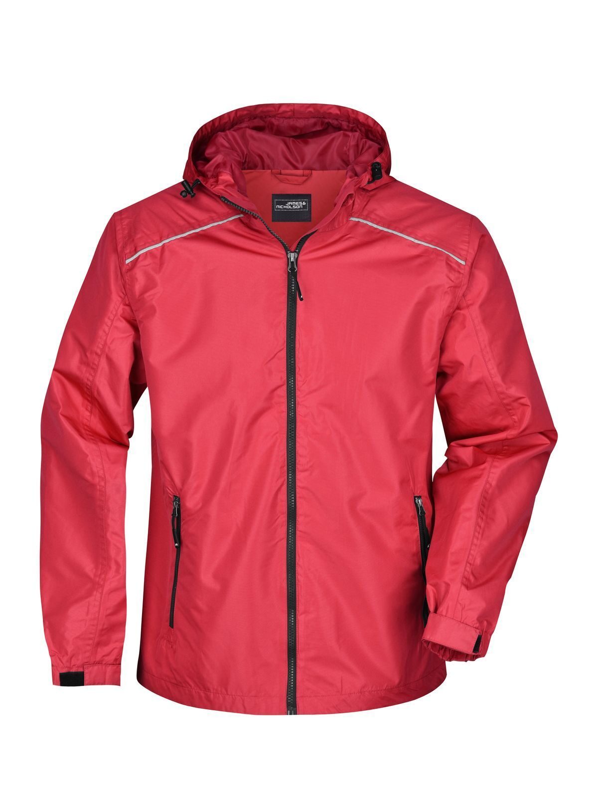 Rain Jacket Herren – Daiber – Farbe red/black – individuell veredelbar