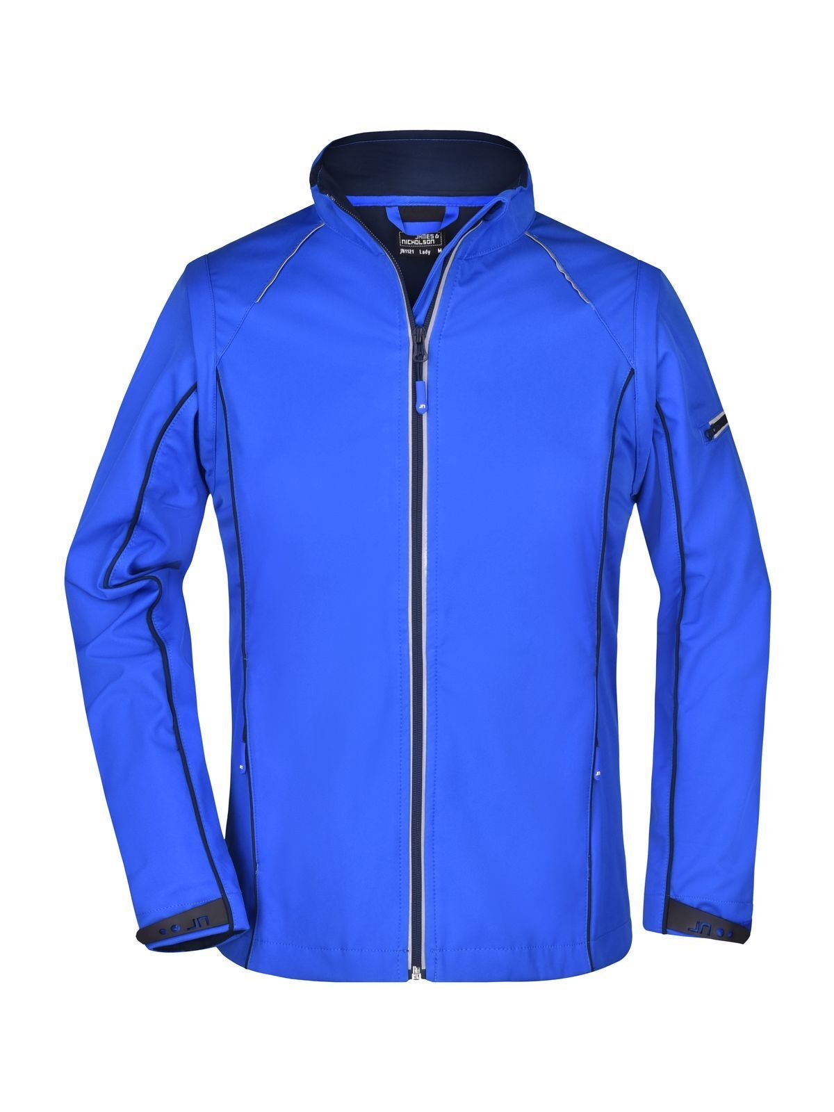 Ladies' Zip-Off Softshell Jacket Damen – Daiber – Farbe nautic-blue/navy – individuell veredelbar