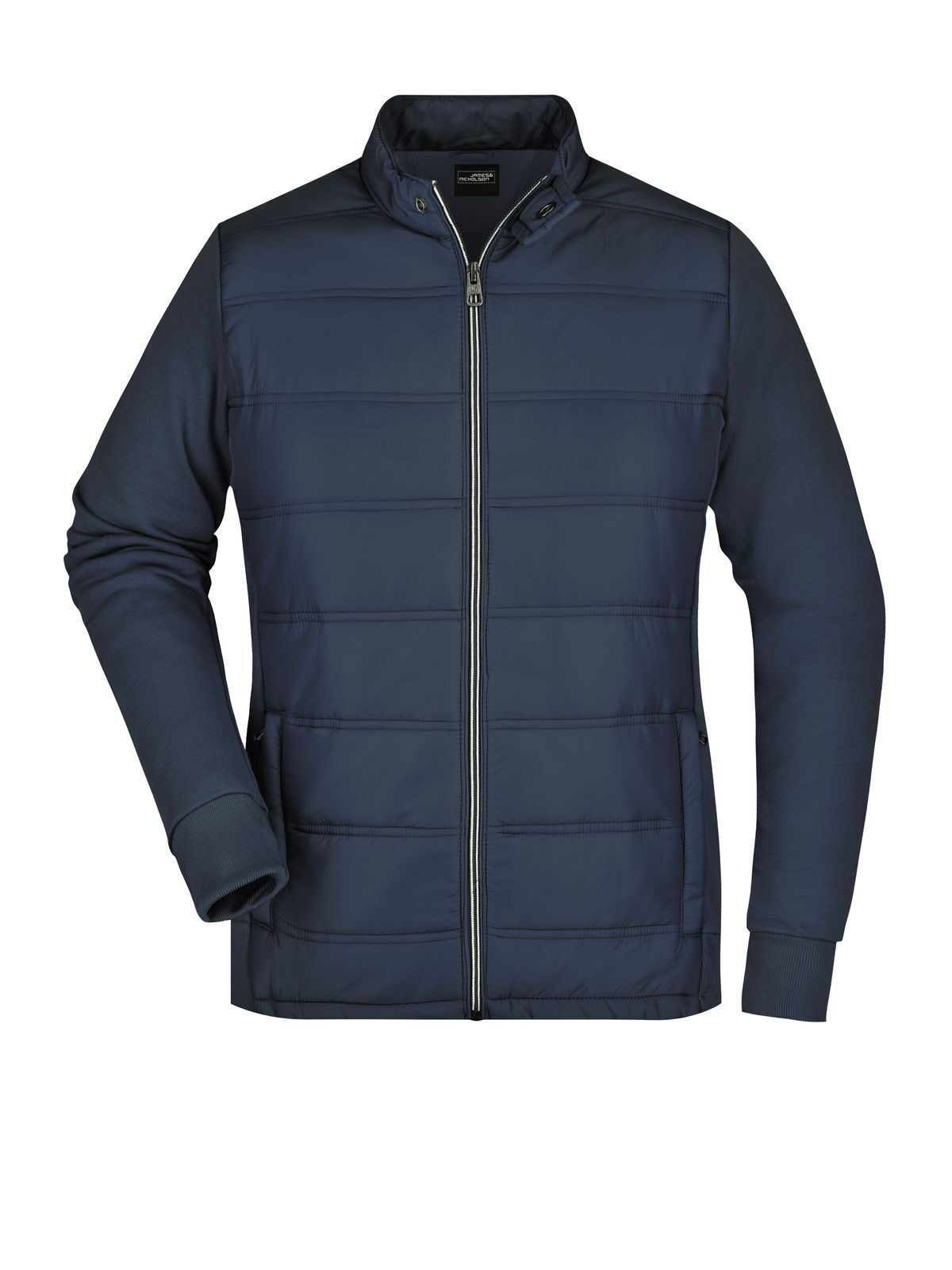 Ladies' Hybrid Sweat Jacket Damen – Daiber – Farbe Navy – individuell veredelbar