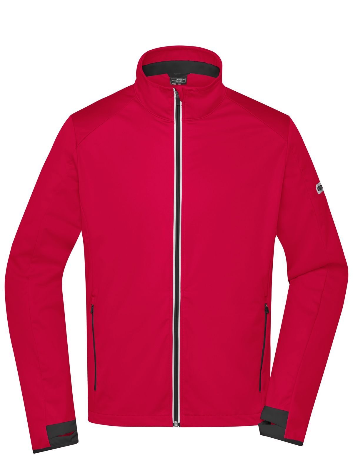 Sports Softshell Jacket Herren – Daiber – Farbe light-red/black – individuell veredelbar
