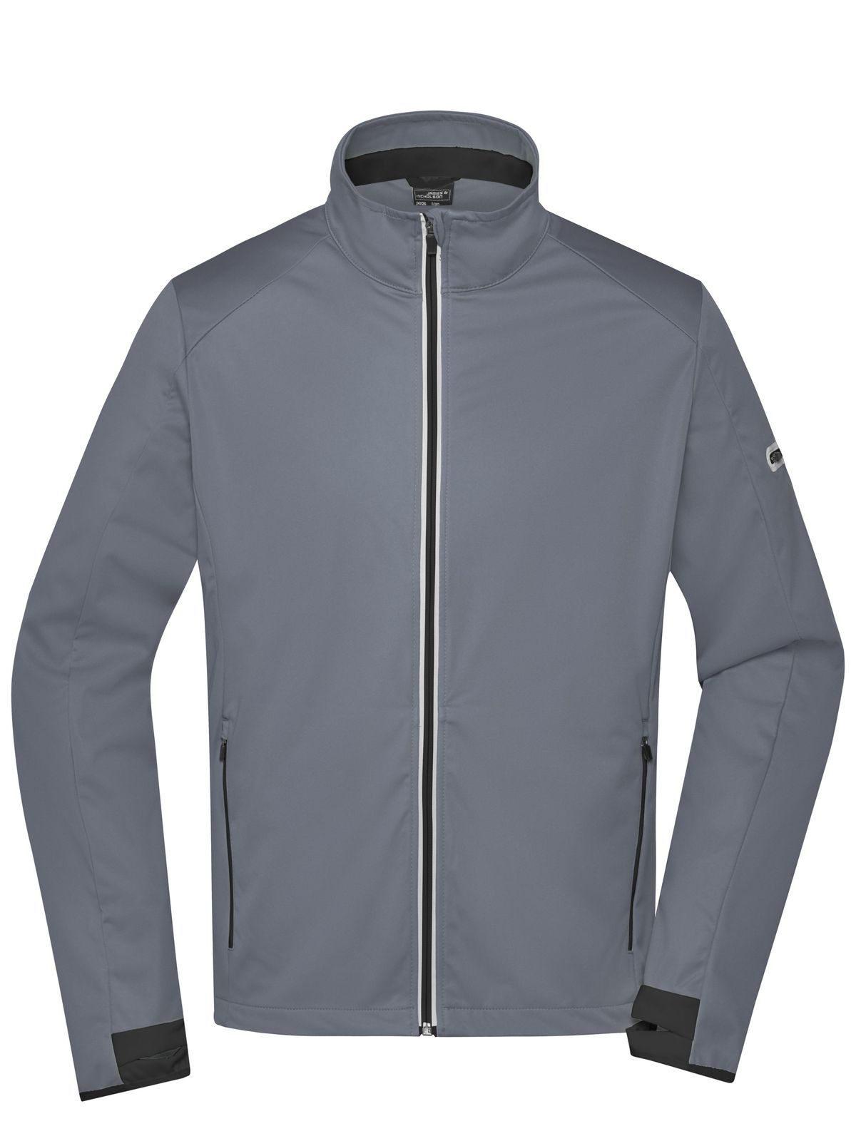 Sports Softshell Jacket Herren – Daiber – Farbe titan/black – individuell veredelbar